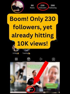 10K views with only 230 followers