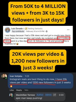 4M views and 15K followers in just days