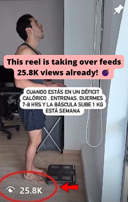 25.8K views already on IG Reel