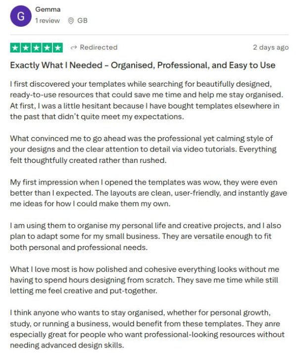 Impressed by quality, style, and usefulness