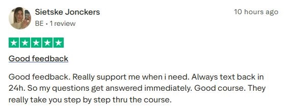 Helpful feedback and quick support with step-by-step guidance