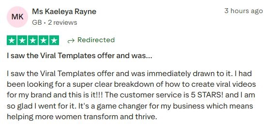 clear and game-changer templates, excellent customer service