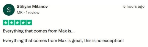 Excited and confident in Max’s programs.