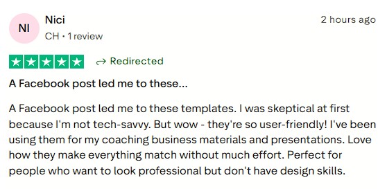 Loved how the templates are user-friendly and professional.