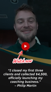 Business Coach Earned $4500 From First Three Clients