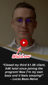 Young entrepreneur celebrating business success and revenue milestone