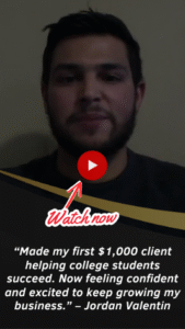 Breaking Through Resistance to Land Your First $1K Client