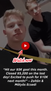 Hit 5K This Month, Targeting 10K Next: Revenue Goal Success