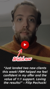 Filip Gained 2 Clients Through Personalized Business Mentoring
