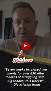 From Burnout to $3K in 7 Weeks: A Business Mentoring Success Story