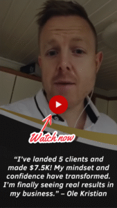 Business coach success story testimonial