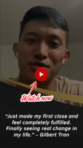 Gilbert Makes First Sale After Trusting Business Mentoring Program