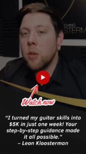 Guitar teacher earned $5,000 in one week