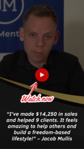 Jacob earned $14K with Freedom Business Mentoring