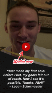 First Sale Success Transforms Entrepreneur's Mindset About Achieving Goals