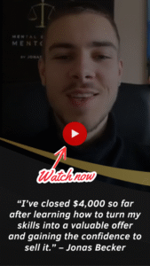 Jonas celebrates earning $4K through FBM mentoring program