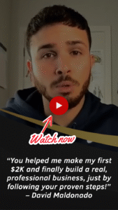 Client success story $2K earnings testimonial